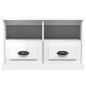 vidaXL TV-Schrank Hochglanz-Weiß 80x35x50 cm Holzwerkstoff vidaXL TV-Schrank Hochglanz-Weiß 80x35x50 cm Holzwerkstoff