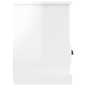 vidaXL TV-Schrank Hochglanz-Weiß 80x35x50 cm Holzwerkstoff vidaXL TV-Schrank Hochglanz-Weiß 80x35x50 cm Holzwerkstoff