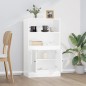 vidaXL Highboard Hochglanz-Weiß 60x35,5x103,5 cm Holzwerkstoff vidaXL Highboard Hochglanz-Weiß 60x35,5x103,5 cm Holzwerkstoff