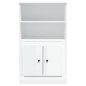 vidaXL Highboard Hochglanz-Weiß 60x35,5x103,5 cm Holzwerkstoff vidaXL Highboard Hochglanz-Weiß 60x35,5x103,5 cm Holzwerkstoff