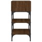 vidaXL Nachttische 2Stk. Braun Eichen-Optik 35x34,5x70cm Holzwerkstoff vidaXL Nachttische 2Stk. Braun Eichen-Optik 35x34,5x70cm Holzwerkstoff
