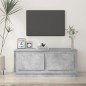 vidaXL Couchtisch Betongrau 102x50x44 cm Holzwerkstoff vidaXL Couchtisch Betongrau 102x50x44 cm Holzwerkstoff