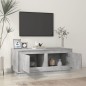 vidaXL Couchtisch Betongrau 102x50x44 cm Holzwerkstoff vidaXL Couchtisch Betongrau 102x50x44 cm Holzwerkstoff