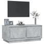 vidaXL Couchtisch Betongrau 102x50x44 cm Holzwerkstoff vidaXL Couchtisch Betongrau 102x50x44 cm Holzwerkstoff