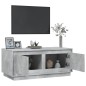 vidaXL Couchtisch Betongrau 102x50x44 cm Holzwerkstoff vidaXL Couchtisch Betongrau 102x50x44 cm Holzwerkstoff