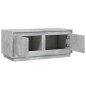 vidaXL Couchtisch Betongrau 102x50x44 cm Holzwerkstoff vidaXL Couchtisch Betongrau 102x50x44 cm Holzwerkstoff