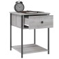vidaXL Nachttisch Grau Sonoma 44x45x58 cm Holzwerkstoff vidaXL Nachttisch Grau Sonoma 44x45x58 cm Holzwerkstoff