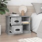 vidaXL Nachttisch Betongrau 60x35,5x45 cm vidaXL Nachttisch Betongrau 60x35,5x45 cm
