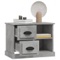 vidaXL Nachttisch Betongrau 60x35,5x45 cm vidaXL Nachttisch Betongrau 60x35,5x45 cm