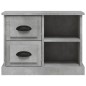 vidaXL Nachttisch Betongrau 60x35,5x45 cm vidaXL Nachttisch Betongrau 60x35,5x45 cm