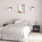 vidaXL Nachttische 2 Stk. Grau 40x31x40 cm Massivholz Kiefer vidaXL Nachttische 2 Stk. Grau 40x31x40 cm Massivholz Kiefer