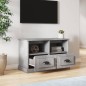 vidaXL TV-Schrank Betongrau 80x35x50 cm Holzwerkstoff vidaXL TV-Schrank Betongrau 80x35x50 cm Holzwerkstoff