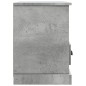 vidaXL TV-Schrank Betongrau 80x35x50 cm Holzwerkstoff vidaXL TV-Schrank Betongrau 80x35x50 cm Holzwerkstoff