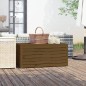 vidaXL Gartenbox Honigbraun 101x50,5x46,5 cm Massivholz Kiefer vidaXL Gartenbox Honigbraun 101x50,5x46,5 cm Massivholz Kiefer
