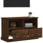 vidaXL TV-Schrank Braun Eichen-Optik 80x35x50 cm Holzwerkstoff vidaXL TV-Schrank Braun Eichen-Optik 80x35x50 cm Holzwerkstoff
