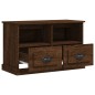 vidaXL TV-Schrank Braun Eichen-Optik 80x35x50 cm Holzwerkstoff vidaXL TV-Schrank Braun Eichen-Optik 80x35x50 cm Holzwerkstoff
