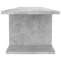vidaXL TV-Wandschrank Betongrau 103x30x26,5 cm vidaXL TV-Wandschrank Betongrau 103x30x26,5 cm