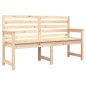vidaXL Gartenbank 159,5x48x91,5 cm Massivholz Kiefer vidaXL Gartenbank 159,5x48x91,5 cm Massivholz Kiefer