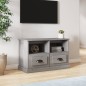 vidaXL TV-Schrank Grau Sonoma 80x35x50 cm Holzwerkstoff vidaXL TV-Schrank Grau Sonoma 80x35x50 cm Holzwerkstoff