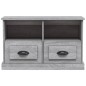 vidaXL TV-Schrank Grau Sonoma 80x35x50 cm Holzwerkstoff vidaXL TV-Schrank Grau Sonoma 80x35x50 cm Holzwerkstoff