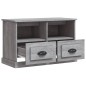 vidaXL TV-Schrank Grau Sonoma 80x35x50 cm Holzwerkstoff vidaXL TV-Schrank Grau Sonoma 80x35x50 cm Holzwerkstoff