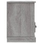 vidaXL TV-Schrank Grau Sonoma 80x35x50 cm Holzwerkstoff vidaXL TV-Schrank Grau Sonoma 80x35x50 cm Holzwerkstoff