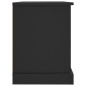 vidaXL TV-Schrank Schwarz 73x35,5x47,5 cm Holzwerkstoff vidaXL TV-Schrank Schwarz 73x35,5x47,5 cm Holzwerkstoff