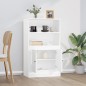 vidaXL Highboard Weiß 60x35,5x103,5 cm Holzwerkstoff vidaXL Highboard Weiß 60x35,5x103,5 cm Holzwerkstoff