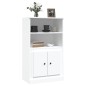 vidaXL Highboard Weiß 60x35,5x103,5 cm Holzwerkstoff vidaXL Highboard Weiß 60x35,5x103,5 cm Holzwerkstoff