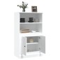 vidaXL Highboard Weiß 60x35,5x103,5 cm Holzwerkstoff vidaXL Highboard Weiß 60x35,5x103,5 cm Holzwerkstoff