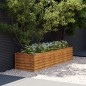 vidaXL Hochbeet 194x50x36 cm Cortenstahl vidaXL Hochbeet 194x50x36 cm Cortenstahl