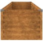 vidaXL Hochbeet 194x50x36 cm Cortenstahl vidaXL Hochbeet 194x50x36 cm Cortenstahl