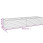 vidaXL Hochbeet 194x50x36 cm Cortenstahl vidaXL Hochbeet 194x50x36 cm Cortenstahl