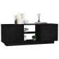 vidaXL TV-Schrank Schwarz 110x30x40 cm Massivholz Kiefer vidaXL TV-Schrank Schwarz 110x30x40 cm Massivholz Kiefer