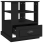 vidaXL Beistelltisch Schwarz 50x50x60 cm Holzwerkstoff vidaXL Beistelltisch Schwarz 50x50x60 cm Holzwerkstoff