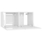 vidaXL TV-Hängeschrank Hochglanz-Weiß 60x30x30 cm vidaXL TV-Hängeschrank Hochglanz-Weiß 60x30x30 cm