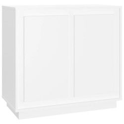 vidaXL Sideboard Weiß 80x34x75 cm Holzwerkstoff