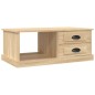vidaXL Couchtisch Sonoma-Eiche 90x50x35 cm Holzwerkstoff vidaXL Couchtisch Sonoma-Eiche 90x50x35 cm Holzwerkstoff