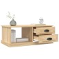 vidaXL Couchtisch Sonoma-Eiche 90x50x35 cm Holzwerkstoff vidaXL Couchtisch Sonoma-Eiche 90x50x35 cm Holzwerkstoff