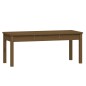 vidaXL Gartenbank Honigbraun 109x44x45 cm Massivholz Kiefer