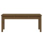 vidaXL Gartenbank Honigbraun 109x44x45 cm Massivholz Kiefer