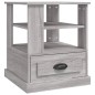 vidaXL Beistelltisch Grau Sonoma 50x50x60 cm Holzwerkstoff vidaXL Beistelltisch Grau Sonoma 50x50x60 cm Holzwerkstoff