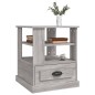 vidaXL Beistelltisch Grau Sonoma 50x50x60 cm Holzwerkstoff vidaXL Beistelltisch Grau Sonoma 50x50x60 cm Holzwerkstoff