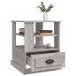 vidaXL Beistelltisch Grau Sonoma 50x50x60 cm Holzwerkstoff vidaXL Beistelltisch Grau Sonoma 50x50x60 cm Holzwerkstoff