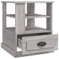 vidaXL Beistelltisch Grau Sonoma 50x50x60 cm Holzwerkstoff vidaXL Beistelltisch Grau Sonoma 50x50x60 cm Holzwerkstoff