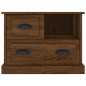 vidaXL Nachttisch Braun Eichen-Optik 60x39x45 cm vidaXL Nachttisch Braun Eichen-Optik 60x39x45 cm