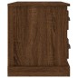 vidaXL Nachttisch Braun Eichen-Optik 60x39x45 cm vidaXL Nachttisch Braun Eichen-Optik 60x39x45 cm