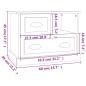 vidaXL Nachttisch Braun Eichen-Optik 60x39x45 cm vidaXL Nachttisch Braun Eichen-Optik 60x39x45 cm