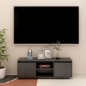 vidaXL TV-Schrank Grau 110x30x40 cm Massivholz Kiefer vidaXL TV-Schrank Grau 110x30x40 cm Massivholz Kiefer