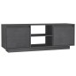 vidaXL TV-Schrank Grau 110x30x40 cm Massivholz Kiefer vidaXL TV-Schrank Grau 110x30x40 cm Massivholz Kiefer